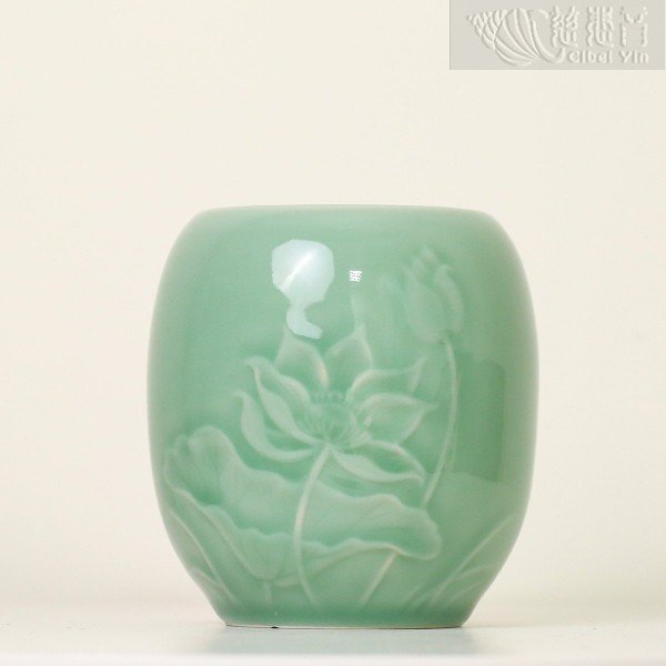 Lotus Brush Pot